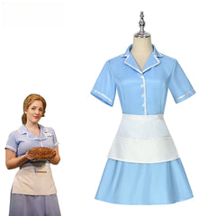 Broadway Musical Waitress Dress Cosplay Outfit, Customizable, Stage Costume