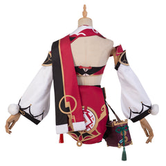 Halloweez Yanfei Cosplay Costume - High-Quality Genshin Impact Inspired Outfit for Anime Enthusiasts - Halloweez