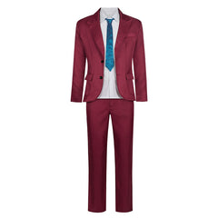 Halloween Clown 2 Dual Delusion Red Clown Suit Cosplay Costume Set - Halloweez