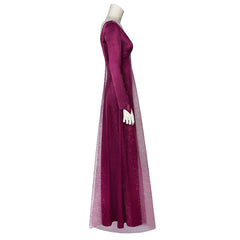 Majestic Elsa Cosplay Costume from Frozen 2: Unleash the Enchantment of the Ice Queen - Halloweez