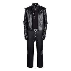 Witcher Geralt of Rivia Cosplay Costume Full Set Leather Jacket Halloween Game Character Outfit - Halloweez