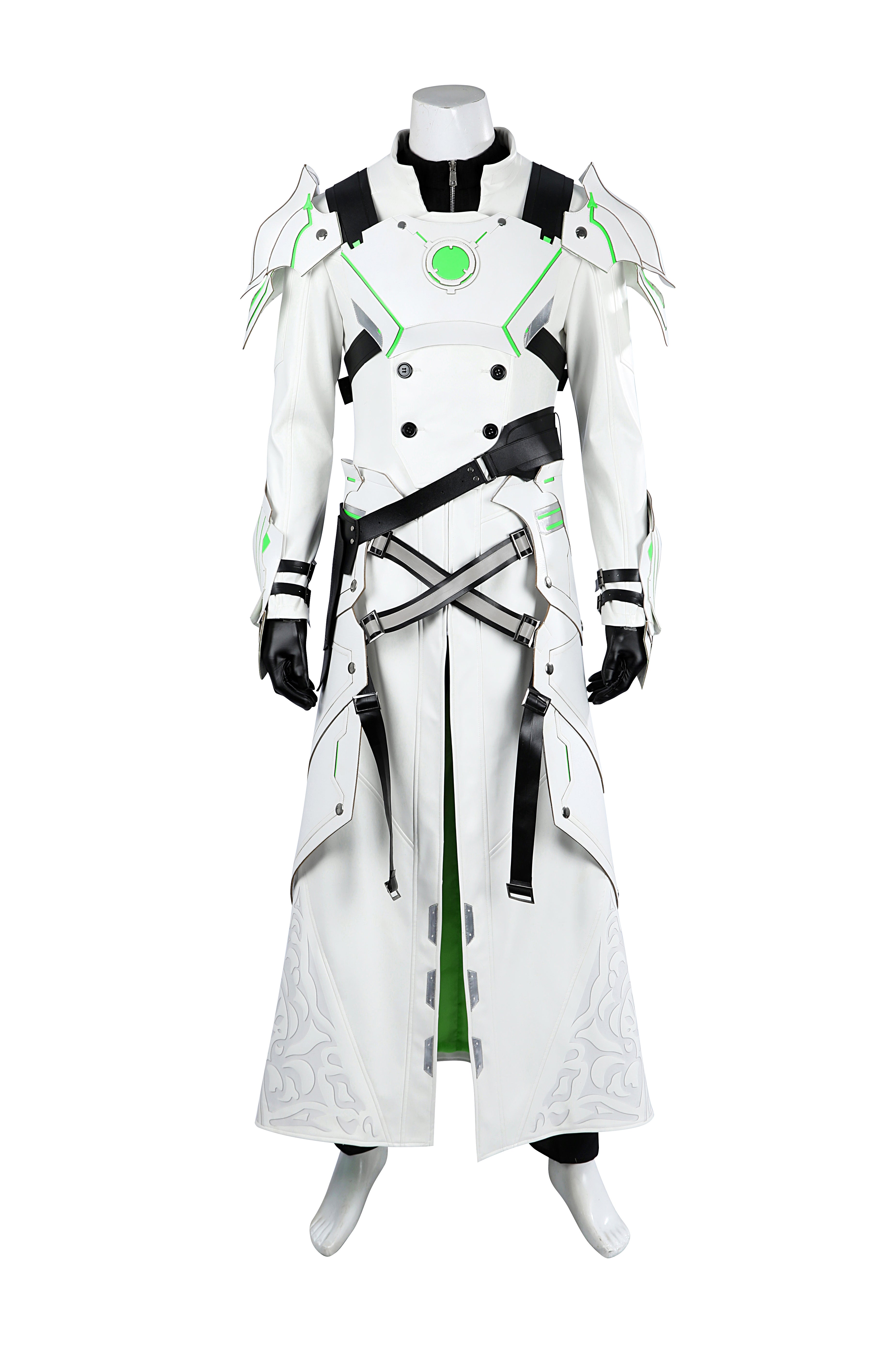 Halloweez Sephiroth Cosplay Costume - Premium White Coat for Halloween & Parties - Halloweez