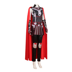 Thor: Love and Thunder Female Thor Cosplay Costume - Mighty Thor Jane Foster Full Set for Halloween - Halloweez