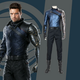 Bucky Barnes Winter Soldier Cosplay Costume,Custom Size for Halloween & Comic‑Con