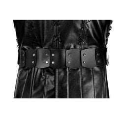 Halloweez Geralt Cosplay Costume - Men's Witcher 3: Wild Hunt Coat, Pants & Shirt Halloween Outfit - Halloweez