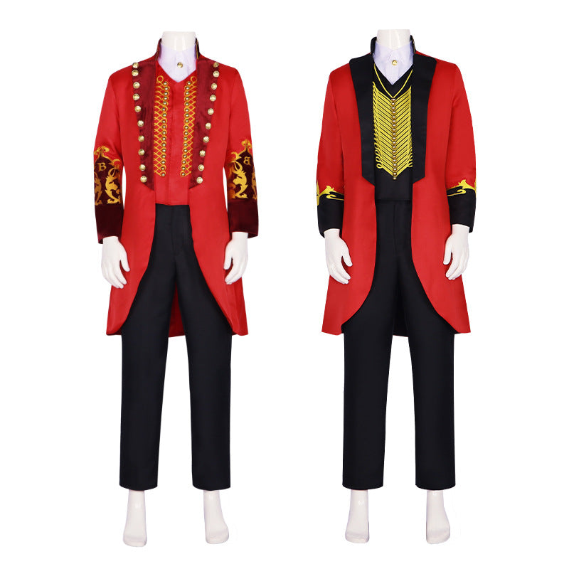 The Greatest Showman P.T. Barnum Cosplay Costume for Halloween and Performance - Halloweez