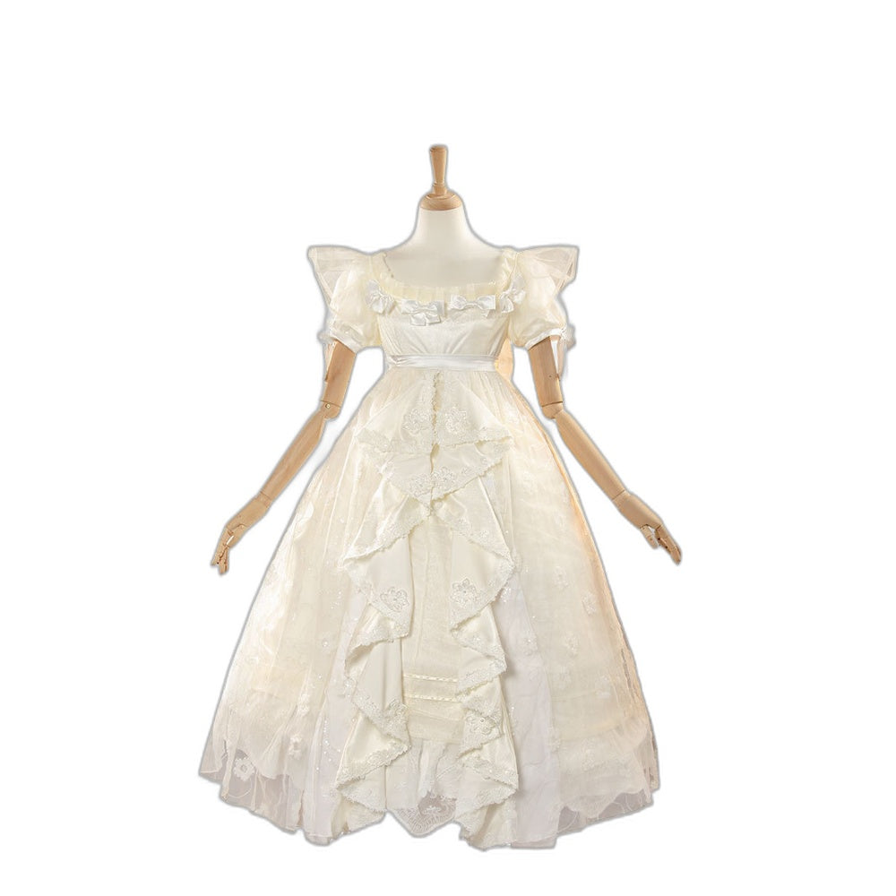 Fifth Personality Little Girl Eurydice Cosplay Costume Anniversary Rare Full Set Women - Halloweez