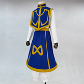 Hunter x Hunter Kurapika Blue Uniform Cosplay Costume