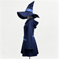 Little Witch Academia Atsuko Kagari Cosplay, Custom Full Set Outfit for Halloween Comic Con
