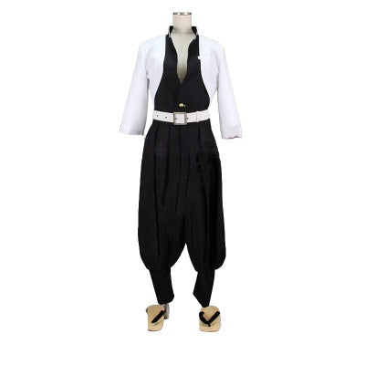 Demon Slayer Corps Uniform Cosplay Costume of Sanemi Shinazugawa - Halloweez
