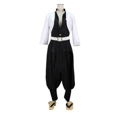 Demon Slayer Corps Uniform Cosplay Costume of Sanemi Shinazugawa - Halloweez
