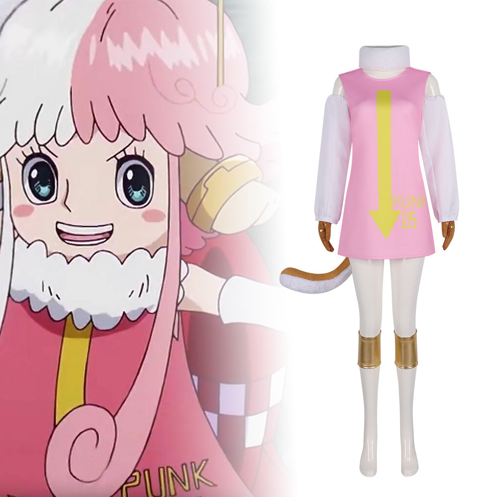 One Piece Vegapunk 05 Clone Atlas Cosplay Costume for Halloween Party Performance - Halloweez