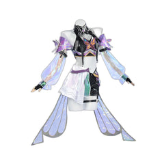 Honor of Kings Ake Butterfly Dance Cosplay Costume Full Set for Women Game Anime 2D Outfit - Halloweez