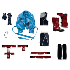 Halloweez Cammy White Cosplay Costume - Street Fighter Inspired Look for Halloween & Gaming Parties - Halloweez