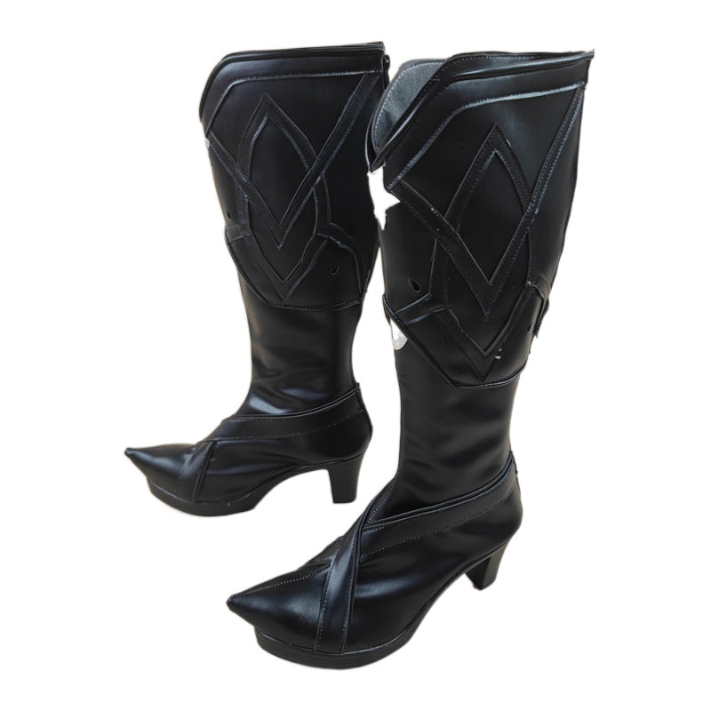 2120 Final Fantasy XIV Yukata Geta Boots Cosplay Shoes for Anime Conventions - Halloweez