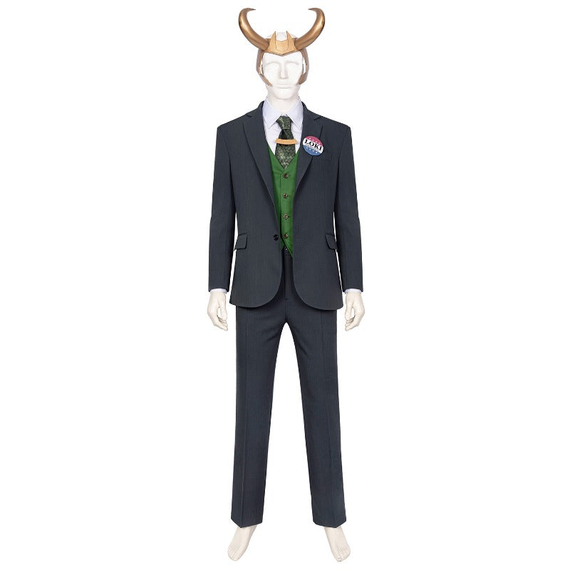 Halloweez Loki Prison 2021 Cosplay Costume - Stylish Jacket Coat for Men & Women - Halloweez