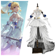 LOL Lux Crystal Rose Cosplay, Custom Game Outfit for Halloween & Comic Con