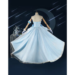 LoveLive! Aqours Watanabe You Starry Wedding Bride Cosplay Full Dress