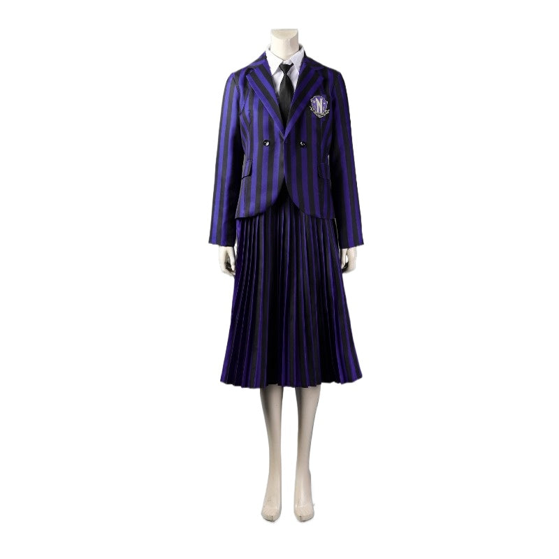 Halloweez Nevermore Academy Uniform Enid Sinclair Cosplay Costume - Halloweez