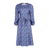 Beetlejuice Cosplay Costume Astrid Floral Dress for Halloween and Strange Performances - Halloweez