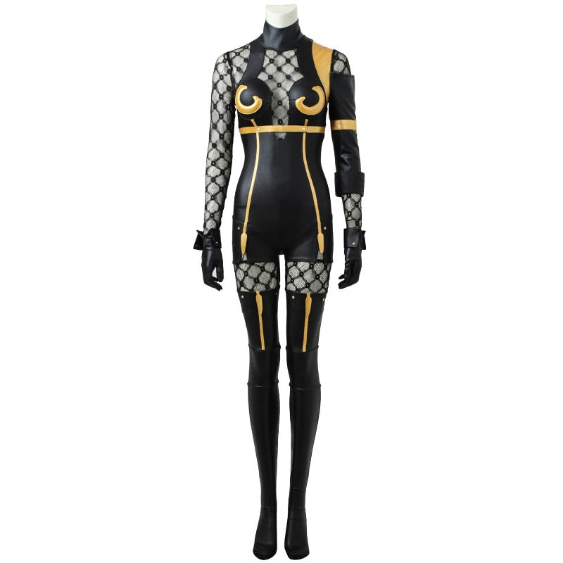 Halloweez NieR Automata 2B Black Jumpsuit Cosplay Costume - Alluring Women's Bodysuit - Halloweez
