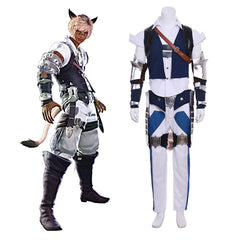 Halloweez Miqo'te Male Cosplay Costume for Halloween Party - Halloweez