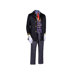 Fifth Personality Identity V Aesop Carl Mortician Cosplay Costume - Game Accurate Joker Outfit for Comic Con - Halloweez