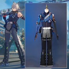 Halloweez Zenless Zone Zero Seth Lowell Cosplay Costume - Rookie Officer Seth Men's Halloween Party Suit - Halloweez