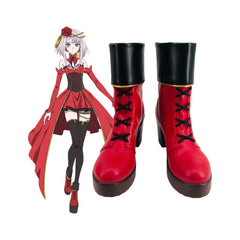 Takt Op.Destiny Cosette Red Battle Suit Cos Shoes for Anime Exhibition Performance - Halloweez