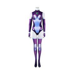 Teen Titans Starfire Cosplay Bodysuit Custom Costume for Halloween & Expo