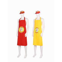 Breaking Bad LOS Pollos Hermanos Apron Hat Cosplay Costume - TV Series Outfit - Halloweez