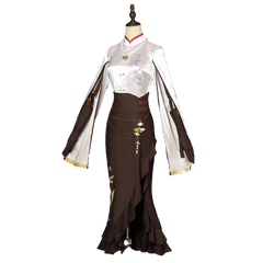 Halloweez Ningguang Cosplay Costume - Exclusive Genshin Impact x Pizza Hut Collaboration - Halloweez