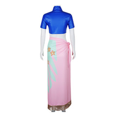 ONE PIECE Straw Hat Pirates Nico Robin Cosplay Costume Two Years Later Role-Playing Outfit - Halloweez
