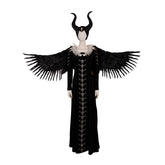 Maleficent Mistress of Evil Cosplay Costume Full Set Halloween Outfit - Halloweez