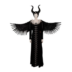 Maleficent Mistress of Evil Cosplay Costume Full Set Halloween Outfit - Halloweez