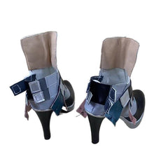 1832 Zenless Zone Zero Yuecheng Liu Cosplay Shoes for Anime Conventions - Halloweez