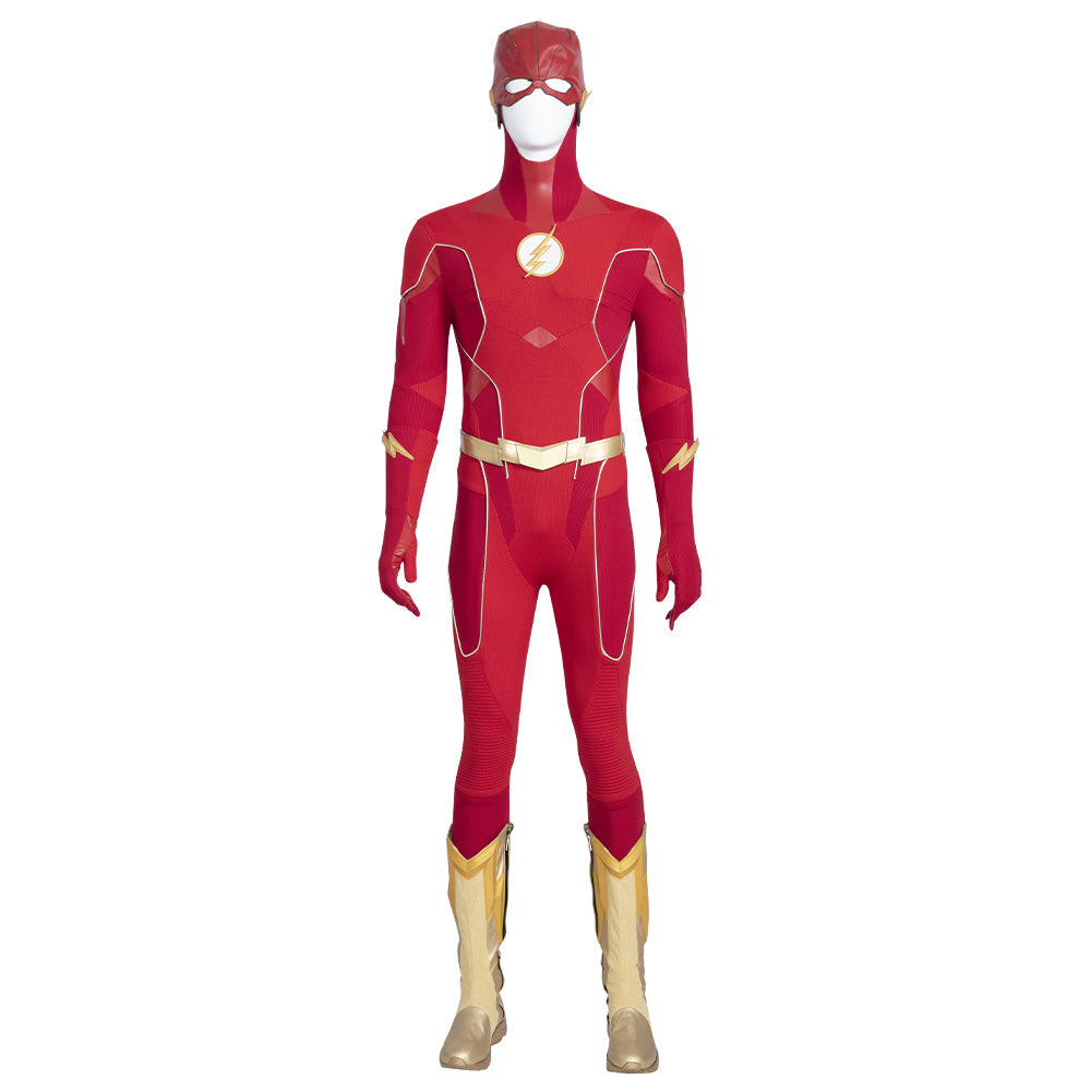 Halloweez Barry Allen Cosplay Costume - The Flash Season 6 Suit - Halloweez