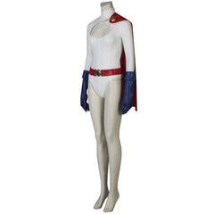 Halloweez Power Girl Cosplay Costume - Premium Authentic Series Outfit for Enthusiasts - Halloweez
