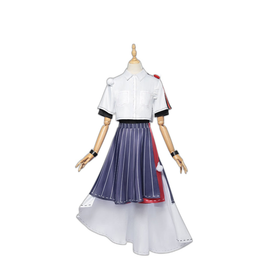 Time Agent Lu Guang Cheng Xiaoshi Qiao Ling Cosplay Costume - Anime 2D Cos Outfit - Halloweez