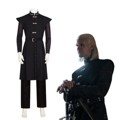 House of the Dragon Daemon Targaryen Cosplay Costume Full Set - Game of Thrones Prequel Halloween Performance Outfit - Halloweez