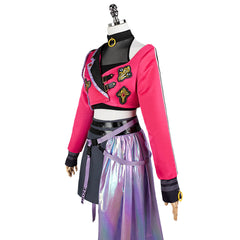 School Idol Master Hanami Saki My Way Anime Cosplay Costume Dress Set - Halloweez