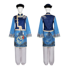 Identity V Cosplay Costume Painter Golden Skin Rare Fashion Eternal Life Game Character Role-Playing Outfit - Halloweez