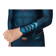 Halloweez Superman Costume Cosplay Suit for Kids - Clark Kent Man of Steel 3D Printed Handmade Body - Halloweez