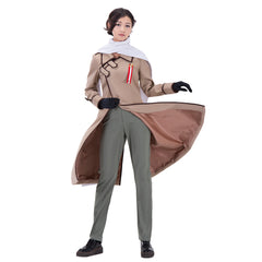 Halloweez Hetalia Ivan Braginski Gray Cotton Coat - Axis Powers Inspired - Halloweez