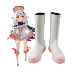 Genshin Impact Paimon Cosplay Shoes for Anime Conventions and Performances - Halloweez