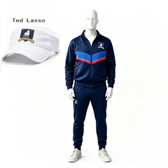 Ted Lasso AFC Richmond Coach Tracksuit Cosplay Costume Custom for Halloween Party