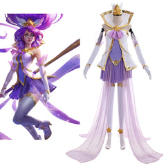 Halloweez Janna Star Guardian Cosplay Costume | Chic Combat Uniform Dress for Women | LOL Game Cosplay - Halloweez