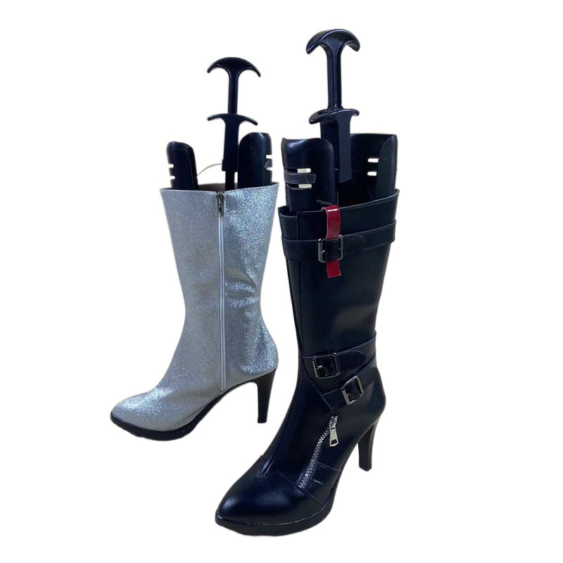 Thunderbolt Fantasy Director Cosplay Shoes for Anime Conventions and Performances - Halloweez