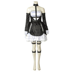 Halloweez Marie Rose Cosplay Costume - Dead Alive 6 Inspired Fancy Dress with Shoes - Halloweez