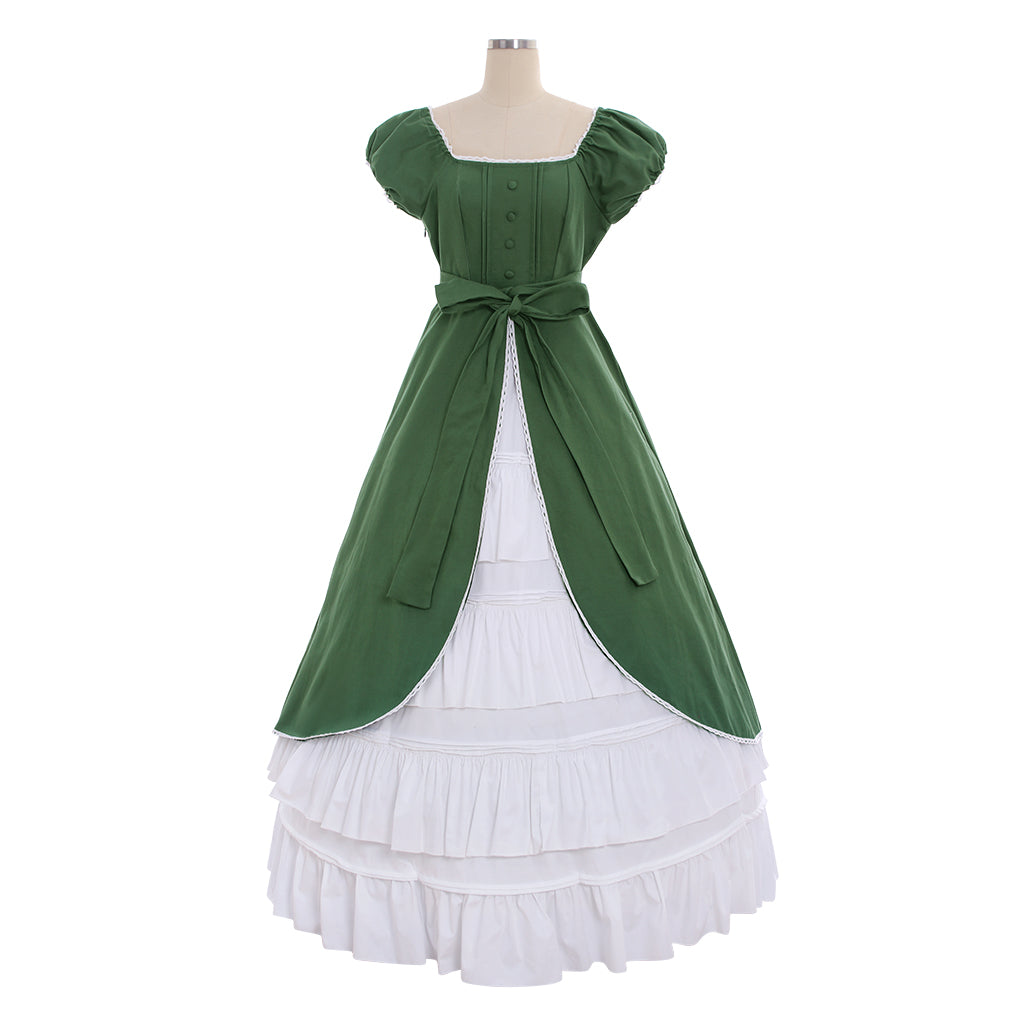 Elegant Halloweez Women's Victorian Dress - Long Rococo Masquerade Ball Gown - Halloweez